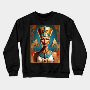 Queen Nefertiti Crewneck Sweatshirt